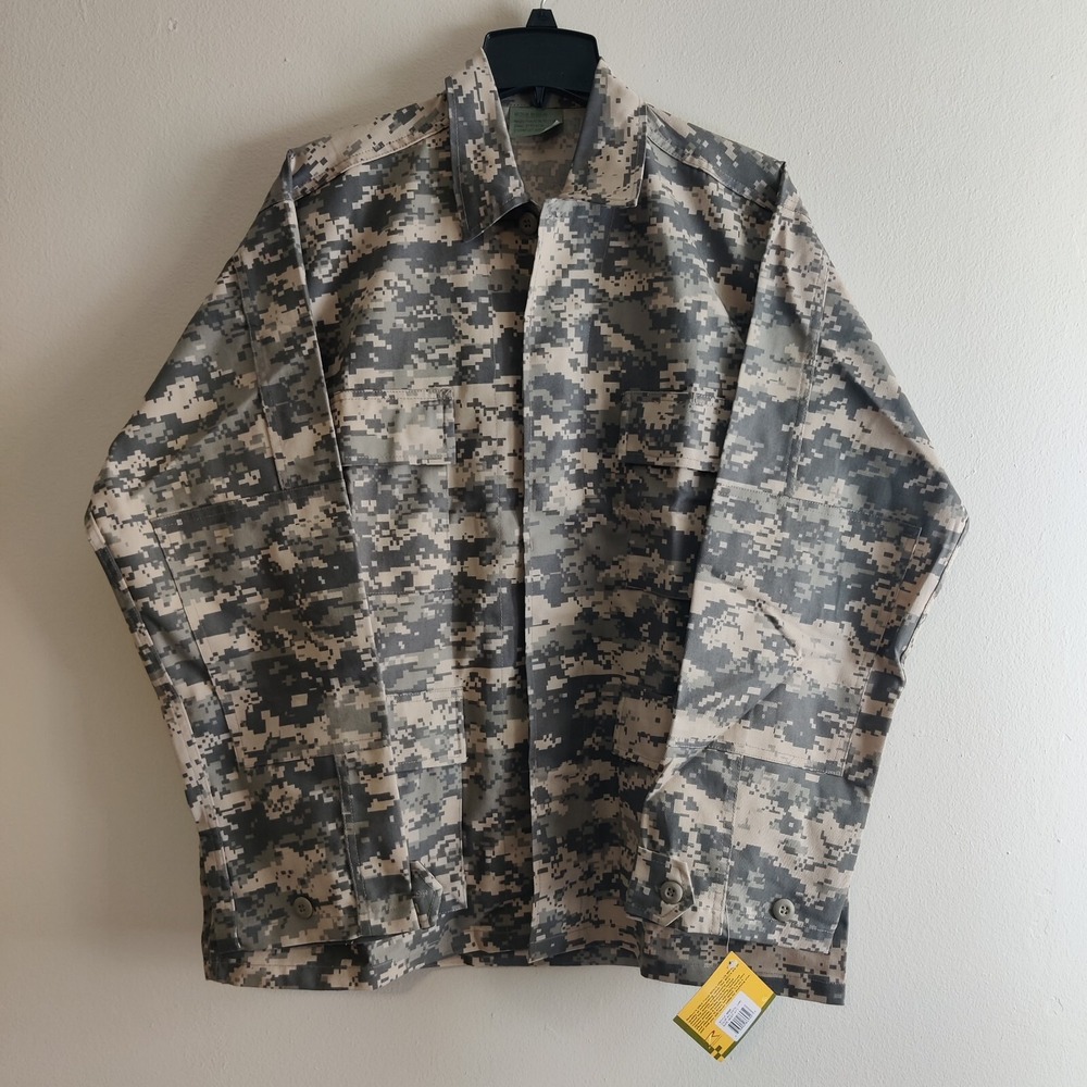 NWT Rothco Digital Camo Military BDU Shirt Mens Medium (Army Fatigues)